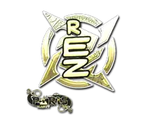 Sticker | REZ (Gold) | Paris 2023