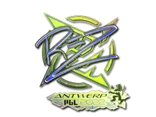 Sticker | REZ (Holo) | Antwerp 2022