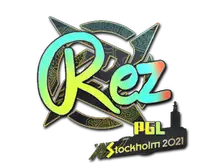 Sticker | REZ (Holo) | Stockholm 2021