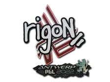 Sticker | rigoN | Antwerp 2022