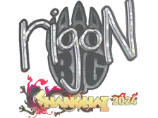 Sticker | rigoN (Glitter) | Shanghai 2024
