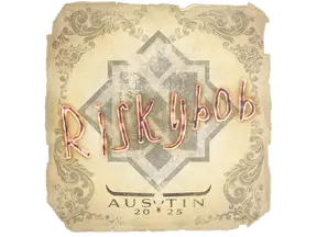 Sticker | riskyb0b | Austin 2025