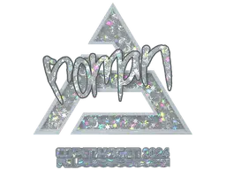 Sticker | roman (Glitter) | Copenhagen 2024