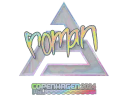 Sticker | roman (Holo) | Copenhagen 2024