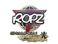 Sticker | ropz (Champion) | Antwerp 2022