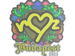 Sticker | ropz (Embroidered) | Budapest 2025