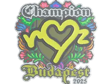 Sticker | ropz (Embroidered, Champion) | Budapest 2025