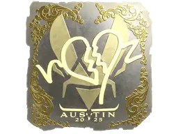 Sticker | ropz (Gold) | Austin 2025