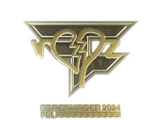 Sticker | ropz (Gold) | Copenhagen 2024