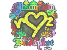 Sticker | ropz (Holo, Champion) | Budapest 2025