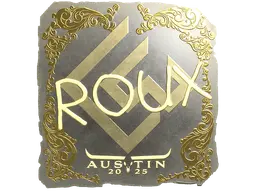 Sticker | ROUX (Gold) | Austin 2025