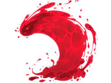 Sticker | Ruby Wave (Lenticular)