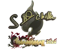 Sticker | s-chilla (Gold) | Shanghai 2024