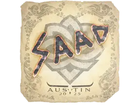 Sticker | saadzin | Austin 2025