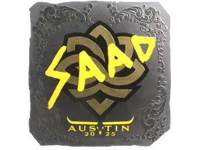 Sticker | saadzin (Foil) | Austin 2025
