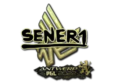 Sticker | SENER1 (Gold) | Antwerp 2022