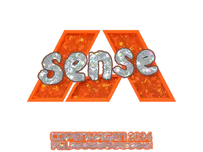 Sticker | sense (Glitter) | Copenhagen 2024