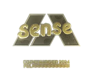 Sticker | sense (Gold) | Copenhagen 2024
