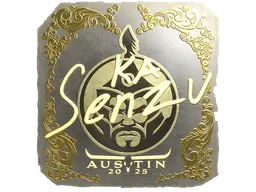 Sticker | Senzu (Gold) | Austin 2025