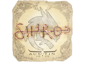 Sticker | sh1ro | Austin 2025