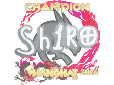 Sticker | sh1ro (Champion) | Shanghai 2024