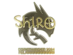 Sticker | sh1ro (Gold) | Copenhagen 2024
