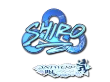 Sticker | sh1ro (Holo) | Antwerp 2022