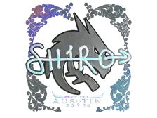Sticker | sh1ro (Holo) | Austin 2025