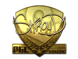 Sticker | shroud (Gold) | Krakow 2017