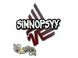 Sticker | sinnopsyy (Glitter) | Paris 2023
