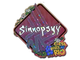 Sticker | sinnopsyy (Glitter) | Rio 2022