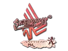 Sticker | sinnopsyy (Holo) | Antwerp 2022