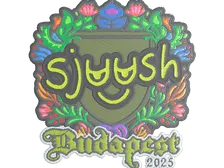 Sticker | sjuush (Embroidered) | Budapest 2025