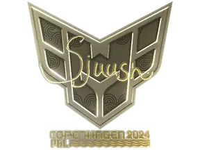 Sticker | sjuush (Gold) | Copenhagen 2024
