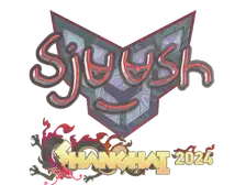 Sticker | sjuush (Holo) | Shanghai 2024