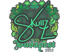 Sticker | skullz | Budapest 2025