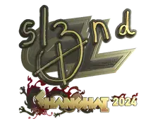 Sticker | sl3nd (Gold) | Shanghai 2024
