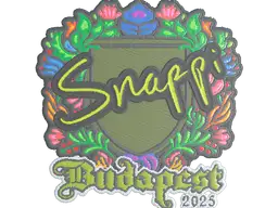 Sticker | Snappi (Embroidered) | Budapest 2025