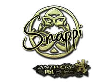 Sticker | Snappi (Gold) | Antwerp 2022
