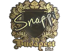 Sticker | Snappi (Gold) | Budapest 2025