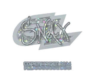 Sticker | Snax (Glitter) | Copenhagen 2024