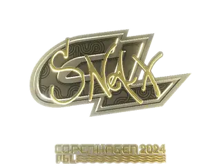 Sticker | Snax (Gold) | Copenhagen 2024