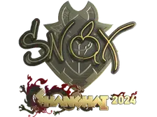 Sticker | Snax (Gold) | Shanghai 2024