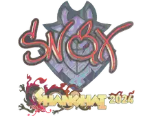 Sticker | Snax (Holo) | Shanghai 2024
