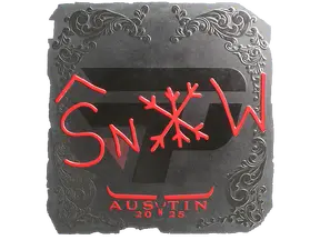 Sticker | snow (Foil) | Austin 2025