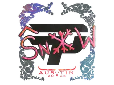 Sticker | snow (Holo) | Austin 2025