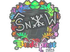 Sticker | snow (Holo) | Budapest 2025
