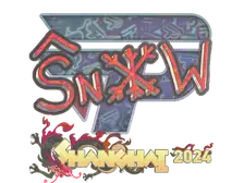 Sticker | snow (Holo) | Shanghai 2024