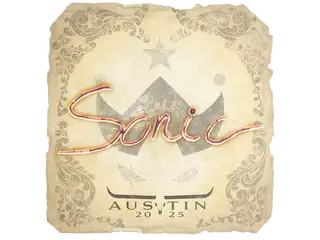 Sticker | Sonic | Austin 2025