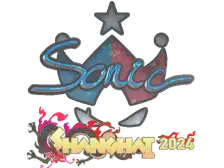 Sticker | Sonic (Glitter) | Shanghai 2024